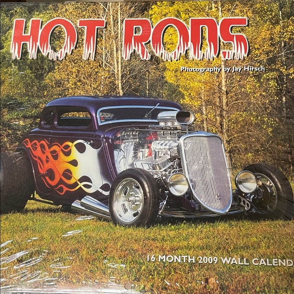 Hot Rods Wall Calendar - Picture 2 of 8